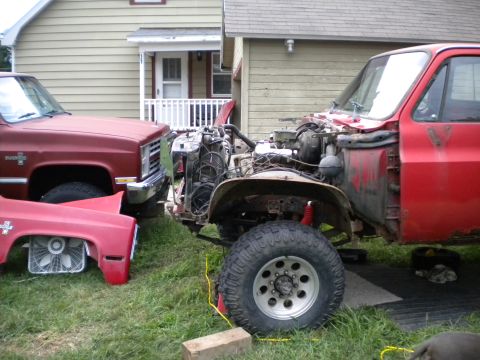 1985 Chevrolet C/K Pickup “Her mud truck”