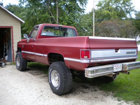 1985 Chevrolet C/K Pickup “Her mud truck”