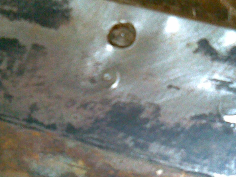 closer shot of a hiding weld