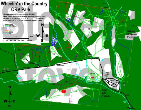1983 Ford Bronco - Wheelin' in the Country I haven't been yet, but I wanted a better map of the park than they offer, so I made my own. The park map is on thi…
