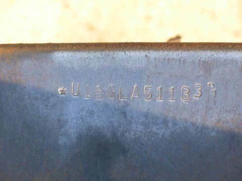 1976 Ford Bronco - This is on the passenger side between the shock tower & the footwell body mount. Refer to the diagram linked below. *U15GLA511331* Oct75 ht…