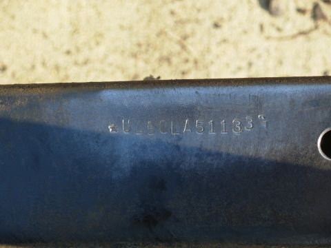 1976 Ford Bronco - SOLD Apr22 This is on the passenger side between the shock tower & the footwell body mount. The ending star is misstamped above the last 1.…