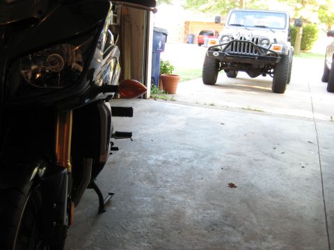 2008 Yamaha FZR1000 “Fuzzy One - TOTALLED”