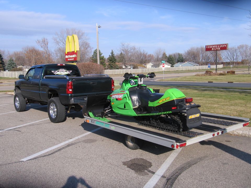 first sled for 2010 winter. '02 ZR 440