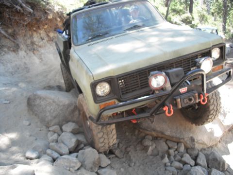 1991 Ford Bronco - This vehicle appears to be a Chevrolet K5 Blazer from the 1970s, not a 1991 Ford Bronco.