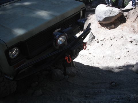 1991 Ford Bronco - This vehicle is equipped for challenging off-road conditions, with a winch and recovery points visible.