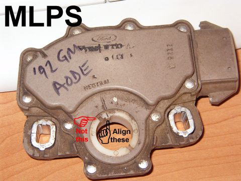 1983 Ford Bronco - The OLD design Manual Lever Position Sensor / Transmission Range sensor, from a Grand Marquis Before buying cheap aftermarket parts, check…