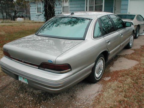 1994 Ford Crown Victoria - Next addition was Llumar Platinum tint, 20% in the back and 50% in the front. The cops in Oklahoma use this stuff, so I figured it should g…
