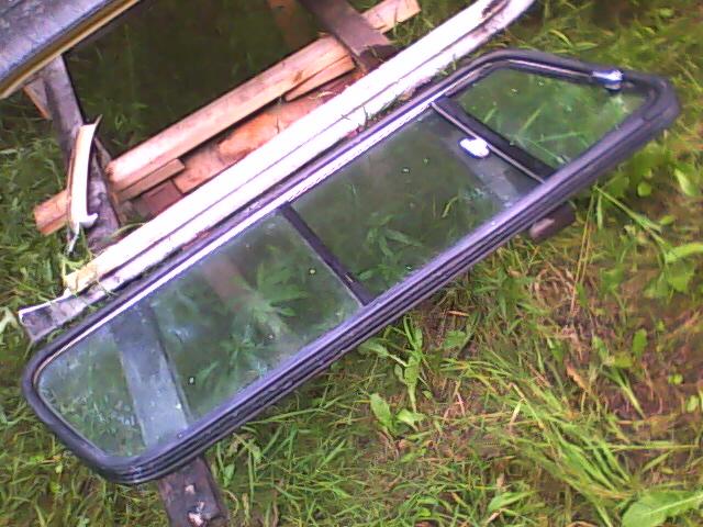 pass side window removed from topper
