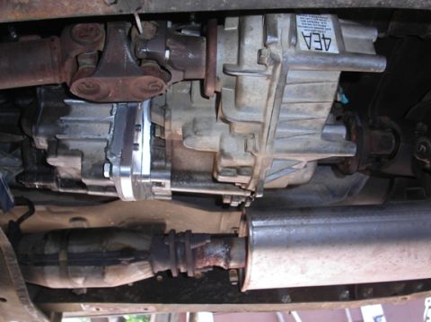 1990 Ford Bronco II - Dual case situated under truck