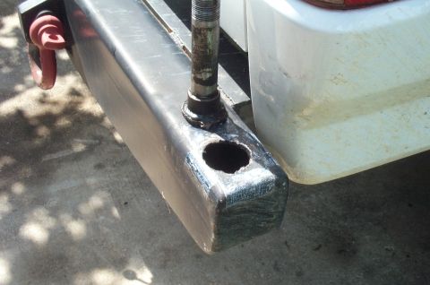 Bumper/ Tire-carrier - 1995 Ford Bronco