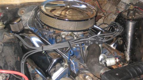 1968 Ford Ranchero - It took about 30 zip ties to make these plug wires uniform.
