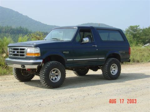1995 Ford Bronco - Before we get all dirty and dented.