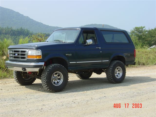 Before we get all dirty and dented.