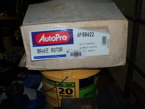 1979 Ford Ranchero - Aimco extreme service rotor #5418. I originally stated that I purchased Raybestos rotors but I was mistaken. These were the rotors I used t…