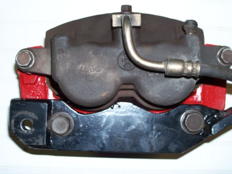 1979 Ford Ranchero - I know my cutting and grinding skills really show here, but i wanted to show the clearance for the caliper