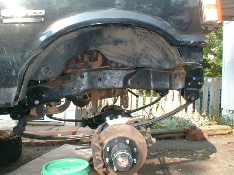 1990 Ford Bronco - pass side before paint