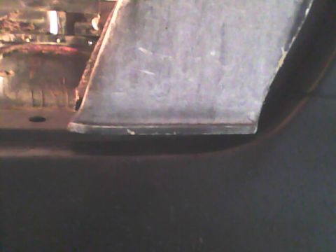 1978 Ford Bronco - first test fit, over old wall.