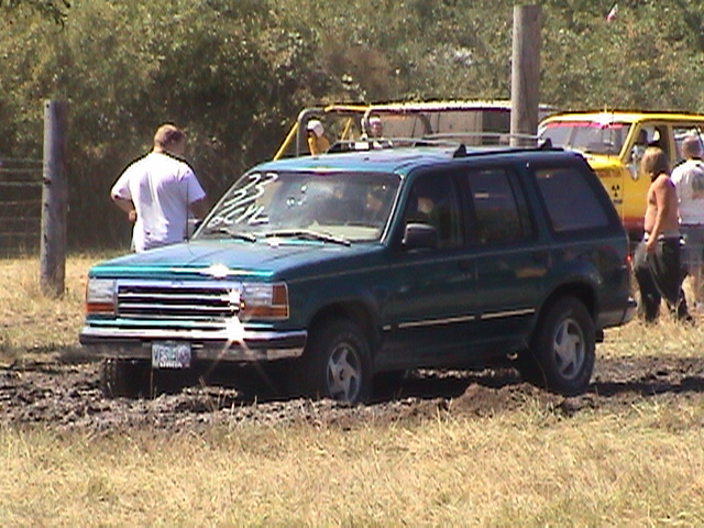 A stock Explorer that was racing