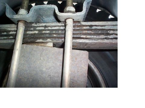 1992 Ford Bronco - Passenger side 6 degree shim, broke in half from wheeling, they are made of really crappy metal, I'm going to get steel degreed shims from…