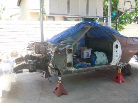 1972 Ford Ranchero - sriped and ready for paint