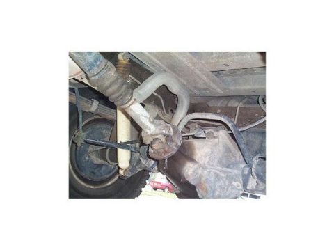 1992 Ford Bronco - Leaking pinion seal I believe. Will replace when I regear my Bronco. The leak is not too bad right now.