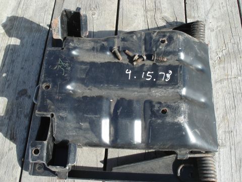 1979 Ford Bronco - Metal bracket with handwritten date 9.15.73. This is not a 1979 Ford Bronco.