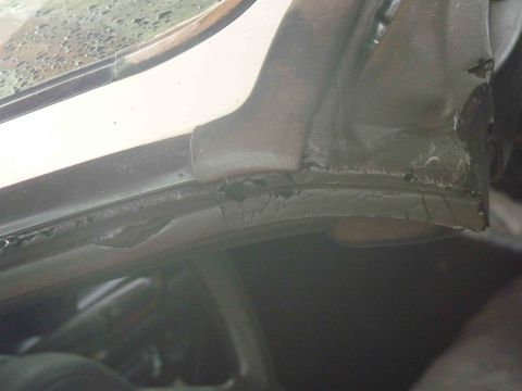1988 Toyota Celica - This is the drivers side and leaks badly.