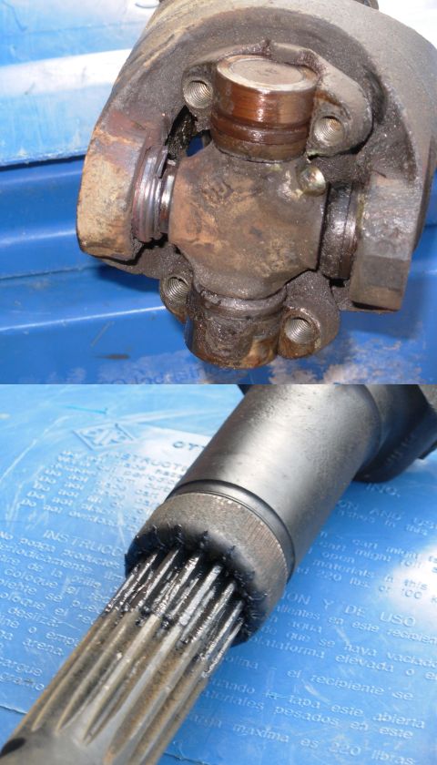 1975 Ford Bronco - Turns out the rattle wasn't JUST from the rear diff. The front joint in the rear driveshaft is SEVERELY worn, and missing all its needle be…
