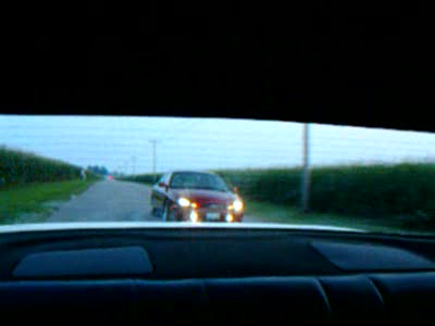 1993 Ford Taurus - Jim blowing by me!