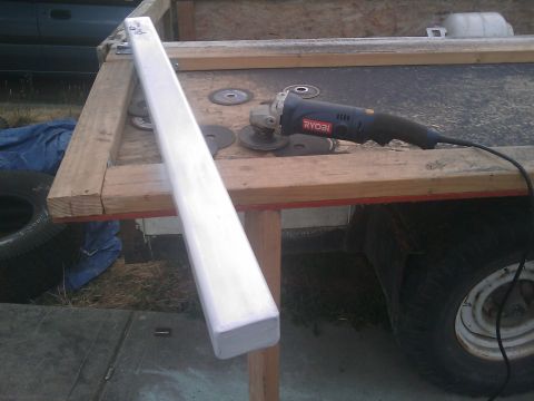 1996 Ford Bronco - Pass side getting ready for install