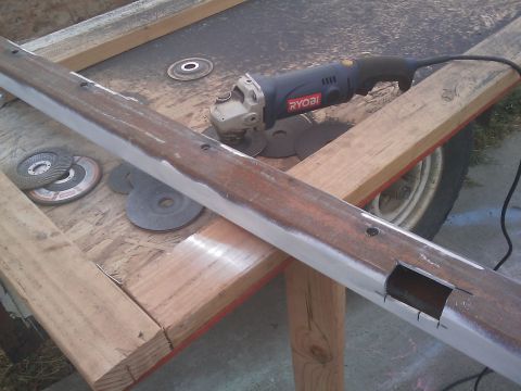 1996 Ford Bronco - forgot to weld up the extra cuts, oh well