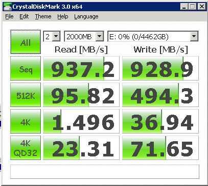 1985 Ford F-150 - CrystalDiskMark 3.0 benchmark results display drive performance metrics.