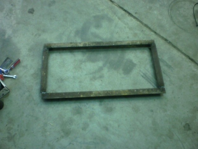 tacked in place, the outer angles are at an angle to match the tires tread pitch