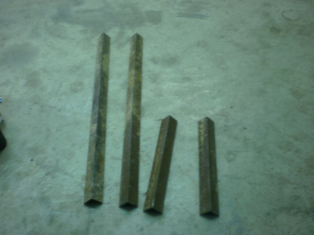 2-31" and 2-13" 1 1/2 angle