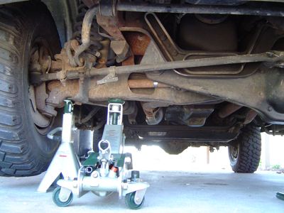 1995 Ford Bronco - Extra support. I am a safety nut... thankfully so is my bro.