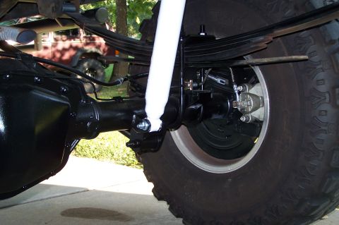 2000 Ford F-150 - Rear axle and suspension components are visible in this close-up shot.