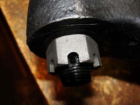 1995 Ford Bronco - Steering component detail, likely part of a suspension or linkage system.