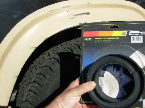 1983 Ford Bronco - I found these at a race shop for $30/pr. They should give me back the height I had before spacing the tires out, so they shouldn't change t…