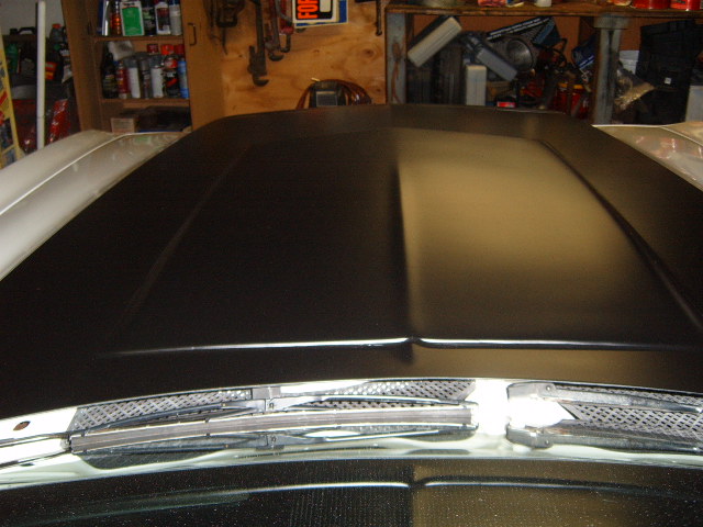 1973 Ford Ranchero hood and windshield wipers
