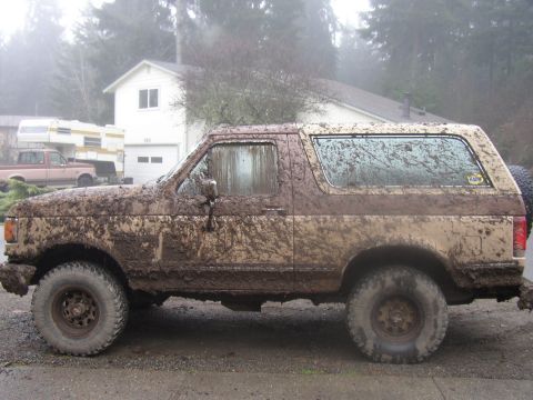 1987 Ford Bronco - After wheeling