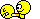 1995 Ford Bronco - This image features two pixelated yellow smiley faces, rendered in a simple, cartoonish style.