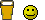 1995 Ford Bronco - Digital icons depict a smiley face and a frothy beer mug.