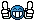 1995 Ford Bronco - A digital representation of a smiley face, depicted in pixels with its arms raised, set against a cosmic backdrop.