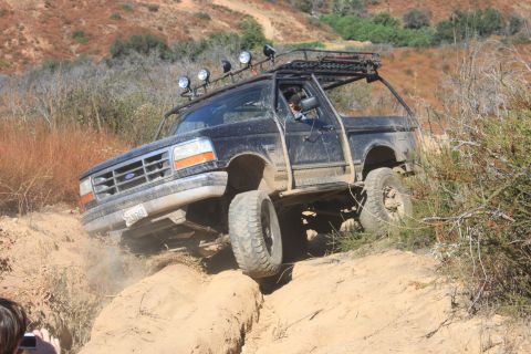 Jesse's house, trail, car crush