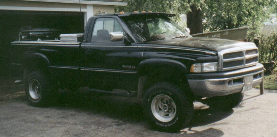 My brother added a leveling kit and fender flares to his 2500.  I think it looks sweet now.
