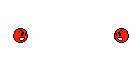 1995 Ford Bronco - Two red circles with simple smiley faces are visible against a black background.