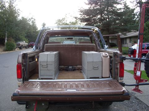 1987 Ford Bronco - These are the two boxes that i keep all my tools and 4x4 recovery stuff in.