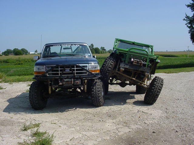 day that the bronco gets put into the shop for a while