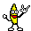 1995 Ford Bronco - A pixelated cartoon banana character is depicted in a playful pose.